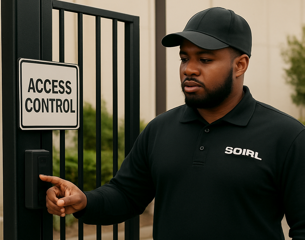 access control gate card